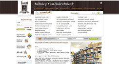 Desktop Screenshot of festekek.hu